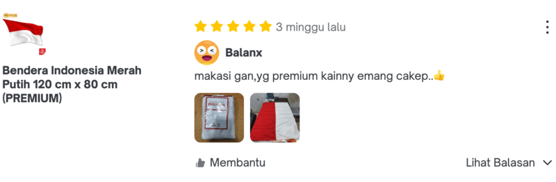 testimoni benderaindonesia.com merah putih premium harga grosir 10