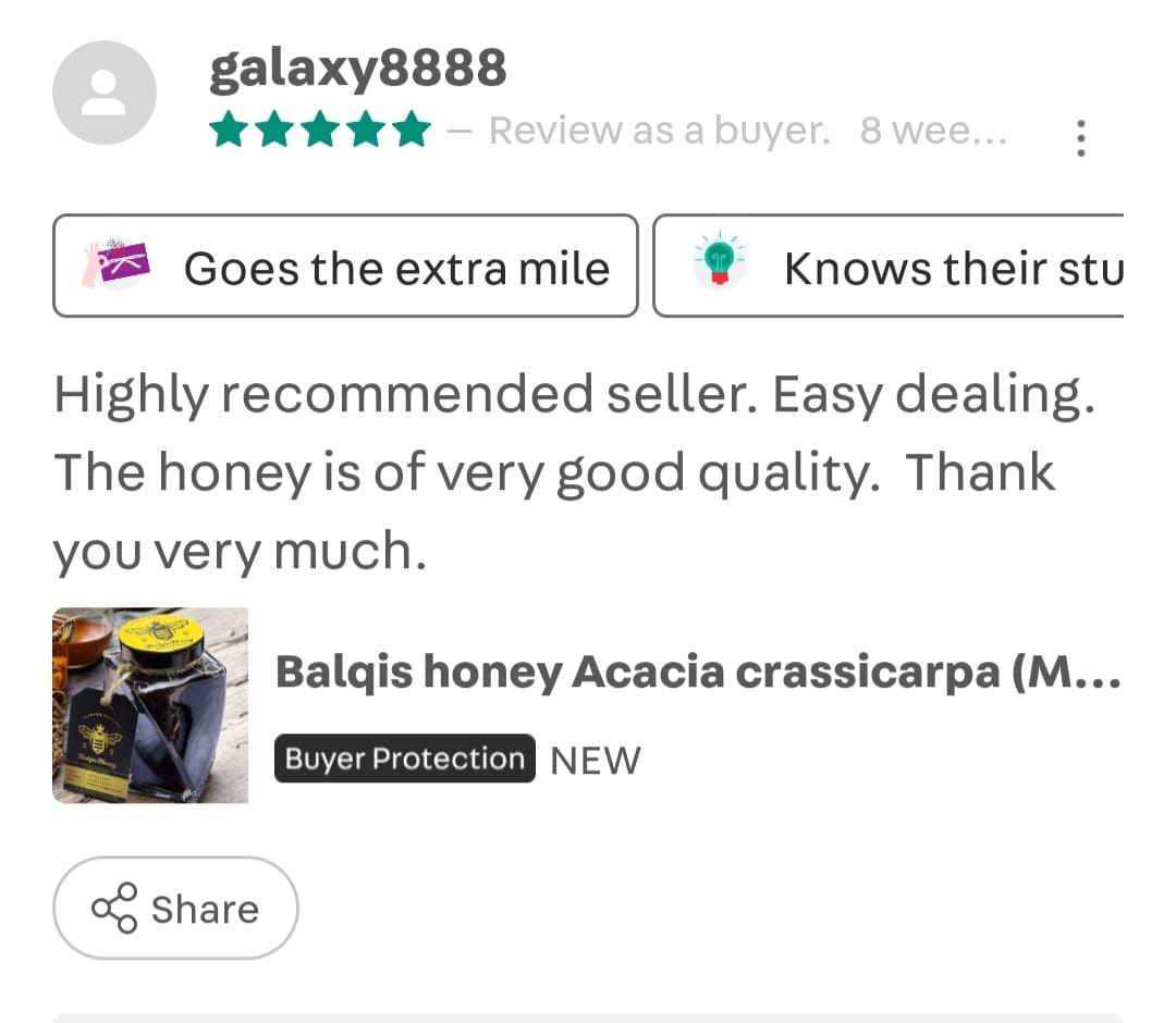 balqis honey review 1